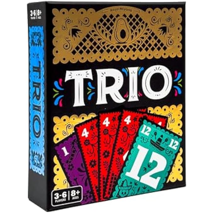 rayihni TRIO (UPDATE 2025), CARD GAME, AGES 8+, 3-6 PLAYERS, 15 MINUTES PLAYING TIME - Image 2